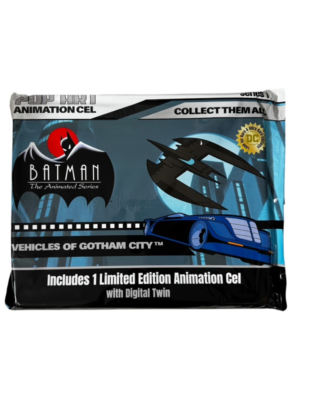 Batman Animated Gel Pack with Blue and Black Graphics